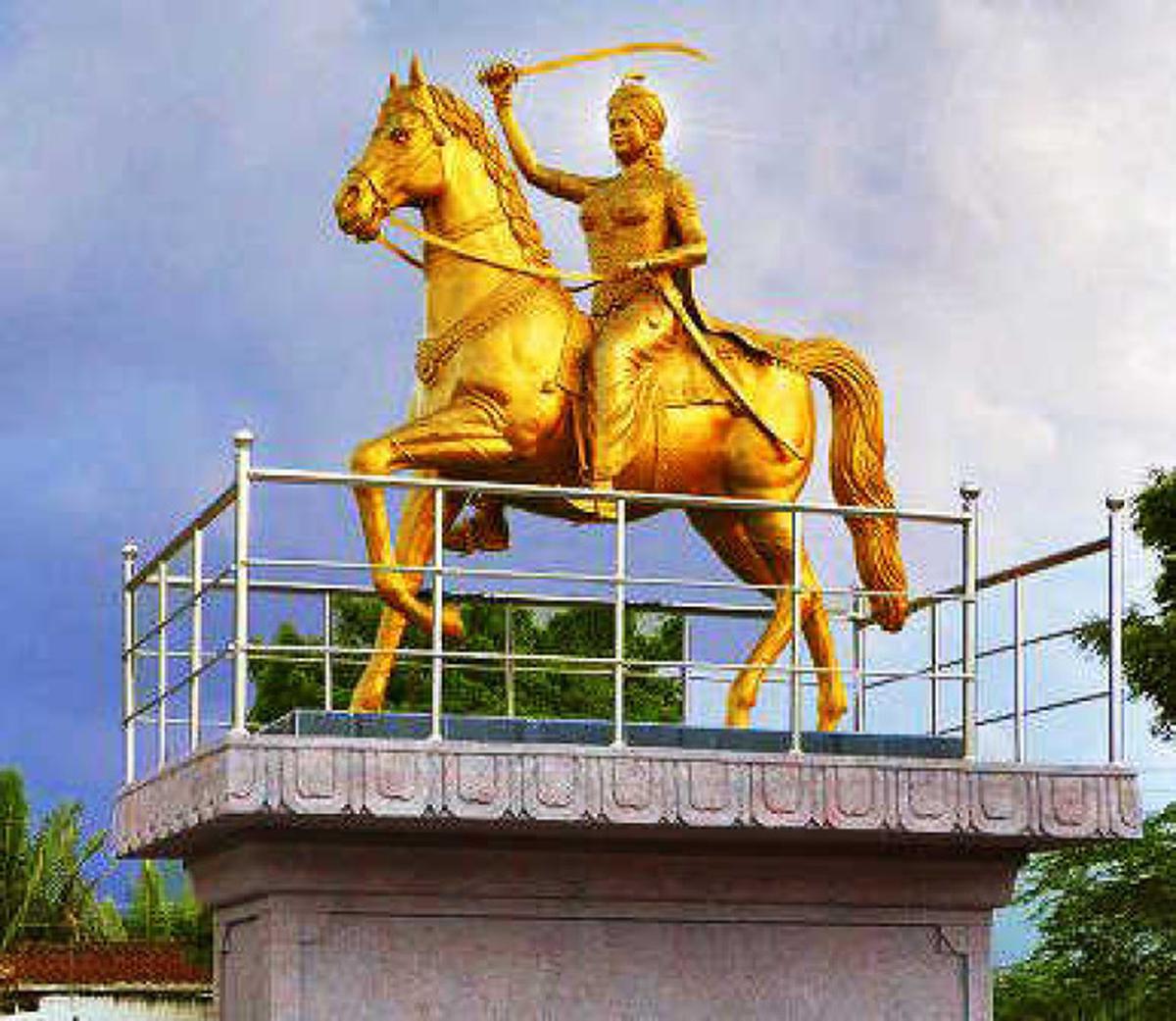 Rudramadevi Statue